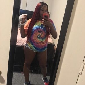 Tie-dye Mickey Mouse T-shirt